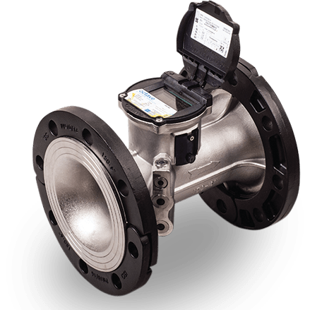 Octave floating flanges ultrasonic bulk water meter