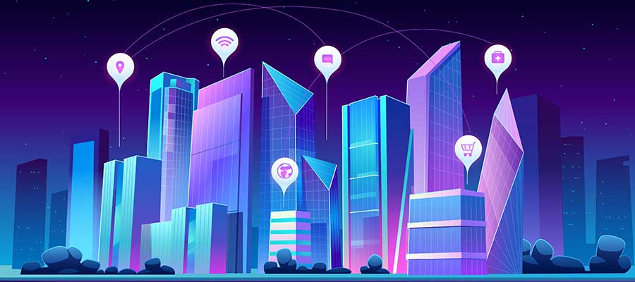 smart city illustration